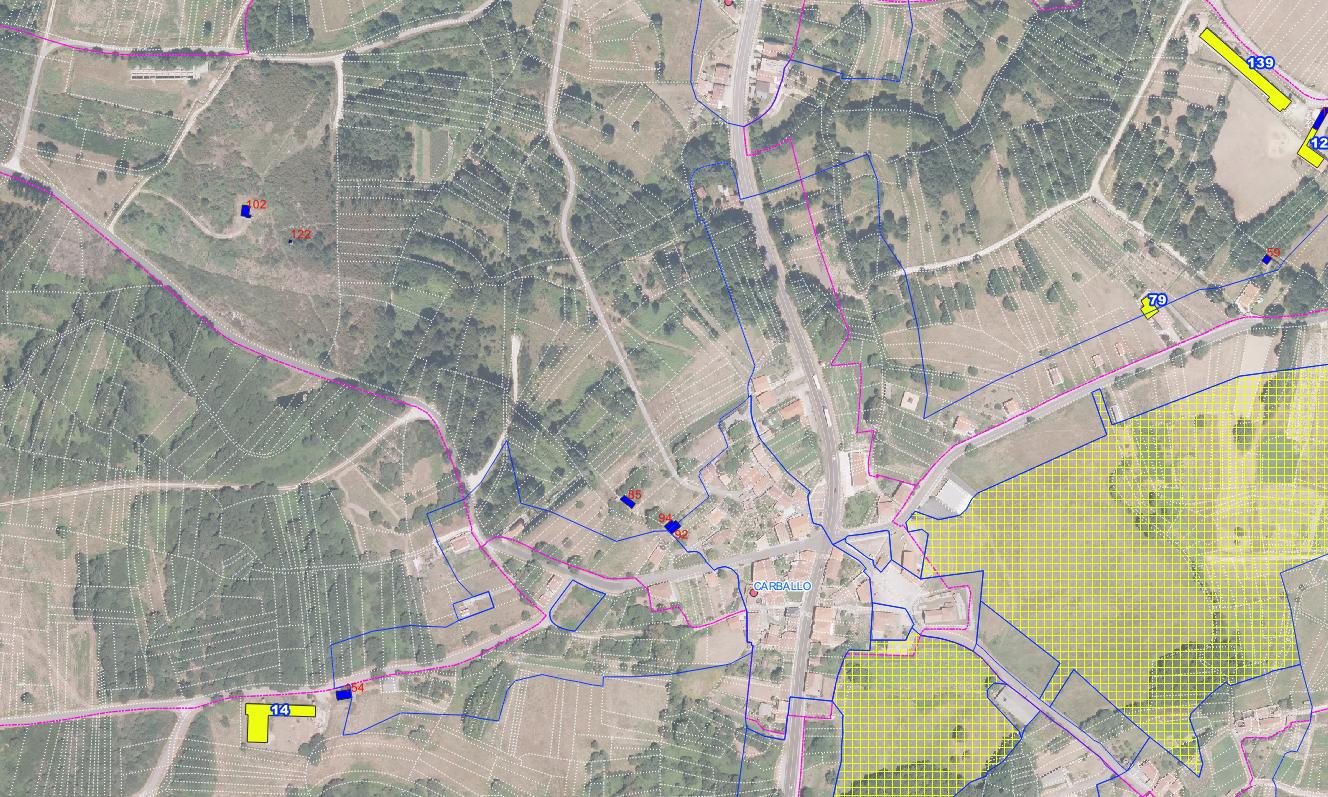 Cartografía para prevención de incendios forestáis en Verea